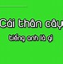 Ngã Cây Tiếng Anh Là Gì